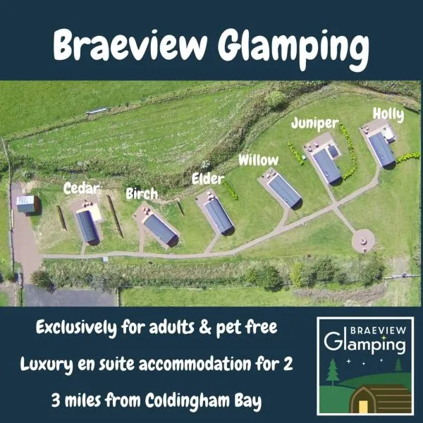 Braeview Glamping, hótel í Eyemouth