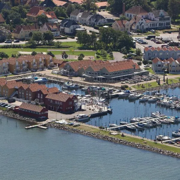 Hotel Rudkøbing Skudehavn Apartments, hotel din Bagenkop