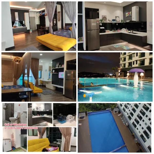 Hidayah Homestay near UKM and KTM station with high speed wifi - pool & river view, hotel i Bangi