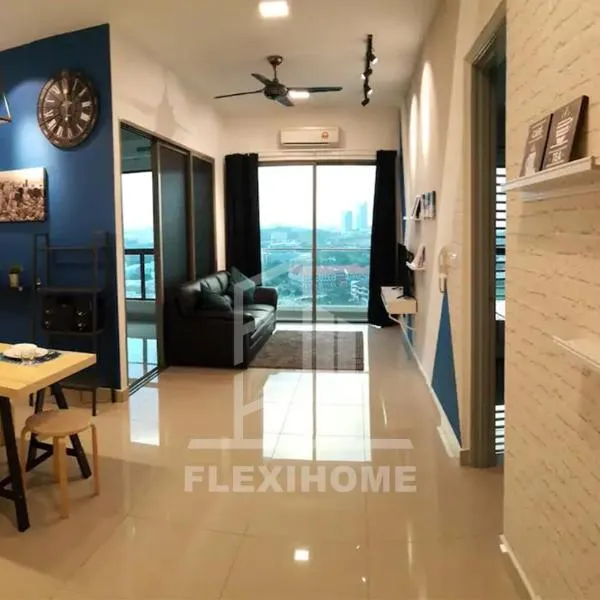 Cozy and Spacious 2 Bedroom, Family Home Cybersquare 21 Cyberjaya, Flexihome-MY, Hotel in Cyberjaya