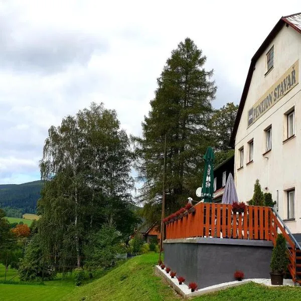 Penzion Stavař, hotel a Karlovice