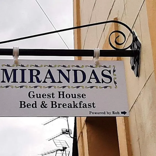 Mirandas Guest House, khách sạn ở Eyemouth