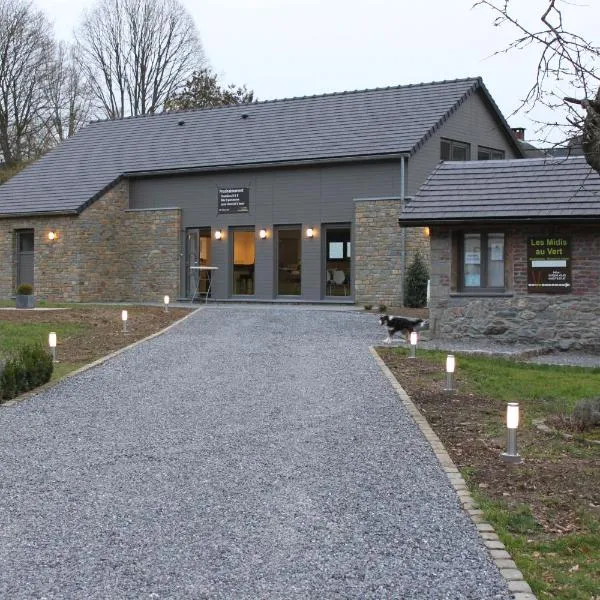 Les midis au vert - Les Loges - 11 personnes, hotel in Stavelot