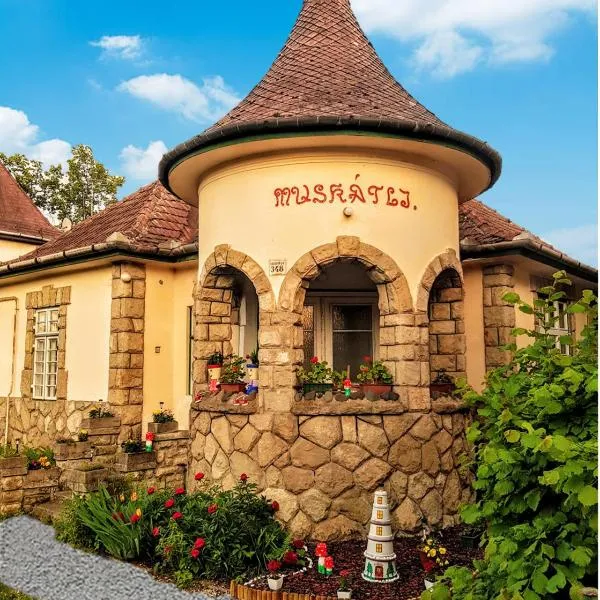 Muskátli Üdülőház, hotel Parádon