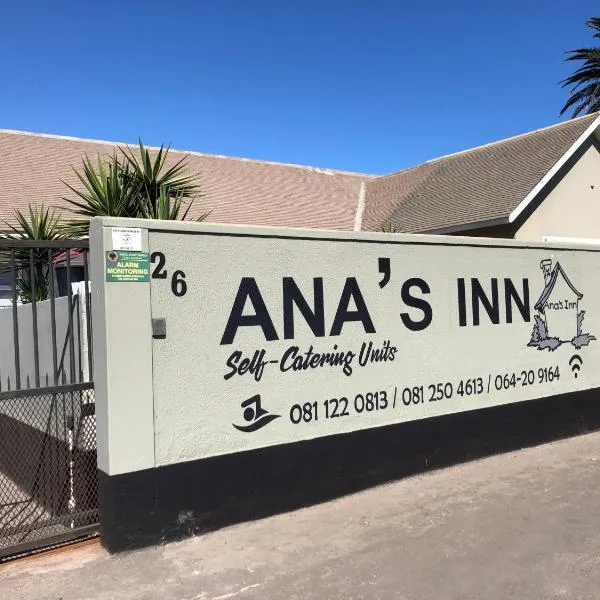 Anas Inn, hotell sihtkohas Walvis Bay