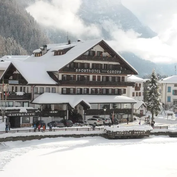 Sporthotel Europa Sul Lago, hotel u gradu Livinallongo del Col di Lana