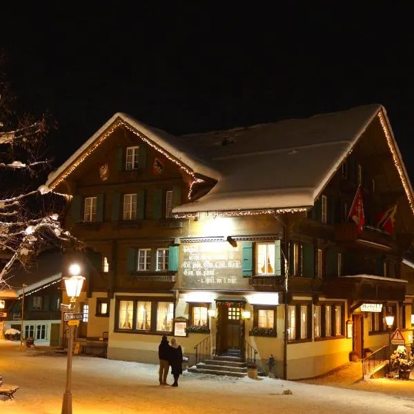 Posthotel Rössli, hotel Gstaad