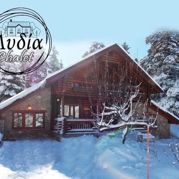 Mouses Chalet Lydia Επτάλοφος Παρνασσού, khách sạn ở Arachova