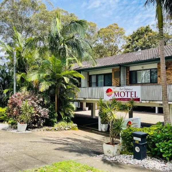 Port Stephens Motel, hotel i Nelson Bay