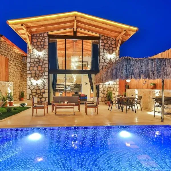 Villa Mila Patara-Luxury villa with pool, hotel u gradu 'Kalkan'