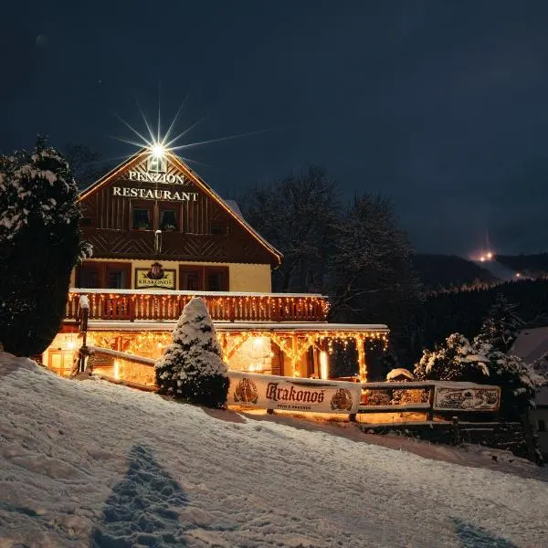 Pension & Restaurant Krakonoš, хотел в Харачов