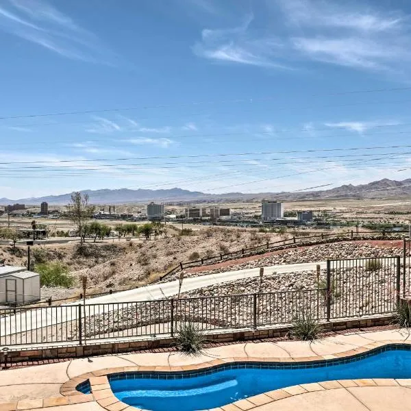 Bullhead City Home with Private Pool, Hot Tub and View, hotel em Laughlin