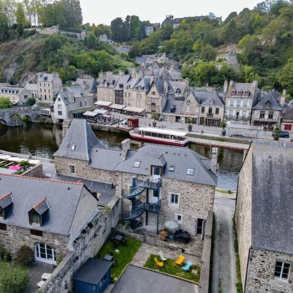 Au Fil De L'eau - Le Jerzual, hotel u gradu Denan