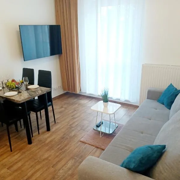 스타르가르드 시체신스키에 위치한 호텔 AJP Apartament Szczecin Dąbie