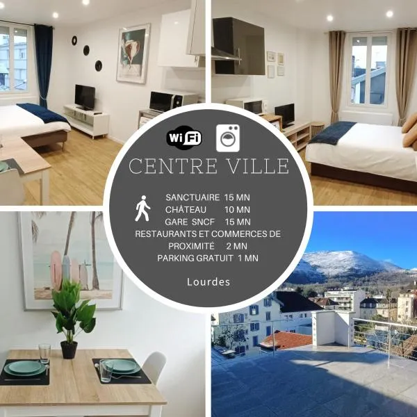 Garnavie - Centre ville - Les Halles – hotel Lourdes