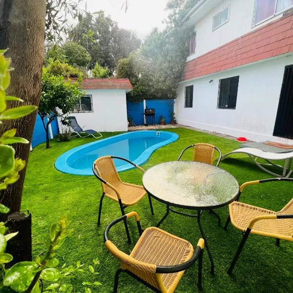 Maravillosa Casa Con Piscina y Vista al Mar, hotel sa Concón