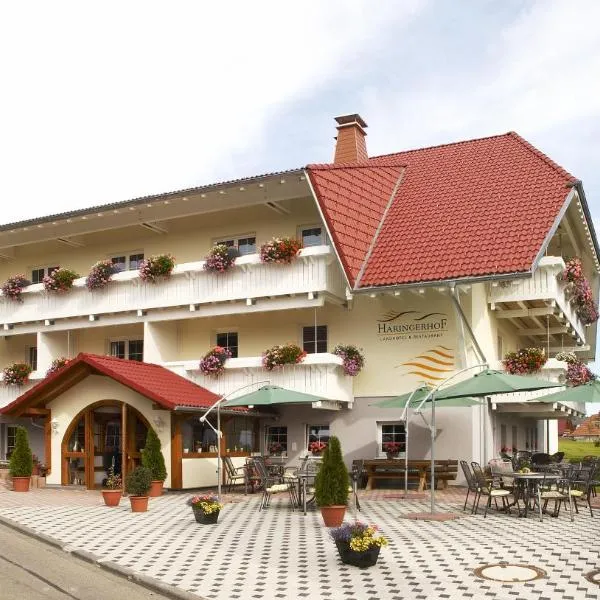 Landhotel Haringerhof mit Saunawelt und Naturbadeteich, hotel em Grafenhausen