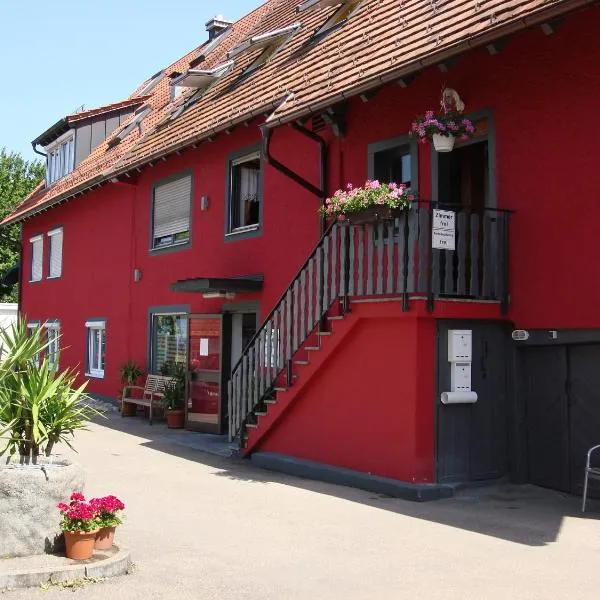 Pension Grübel, hotel em Wasserburg