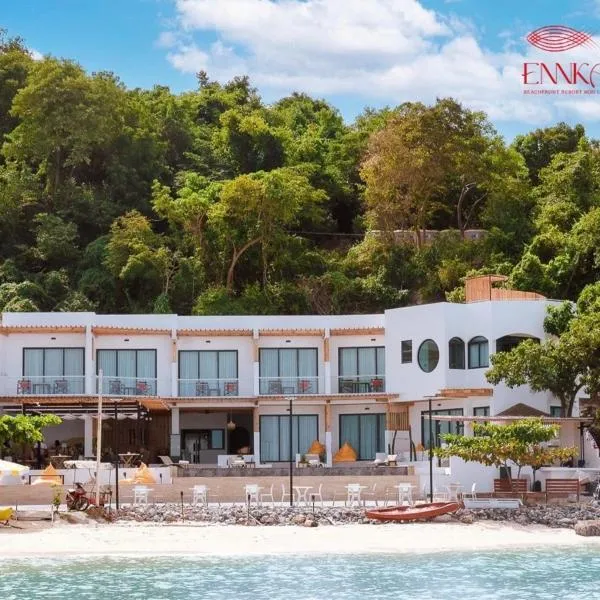 ENNKAI Beachfront Resort Koh Larn、ชลบุรีのホテル