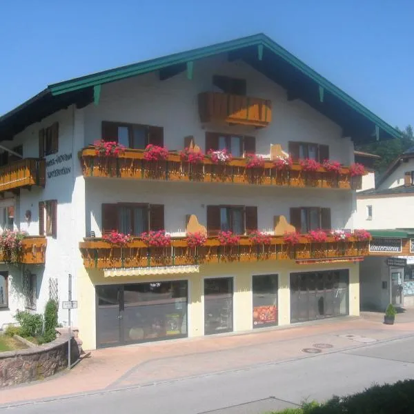 Pension Unterstein, hotel u gradu 'Schönau am Königssee'