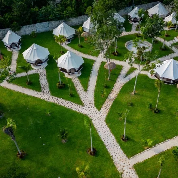 Xakluum Eco Glampings, ξενοδοχείο σε Puerto Morelos