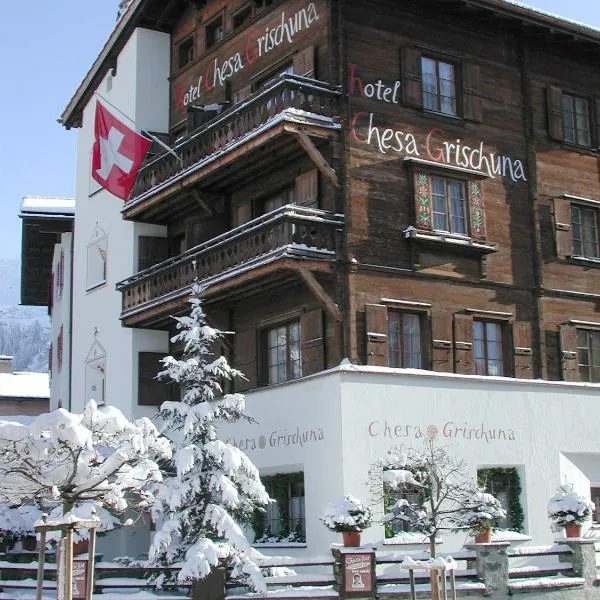 Klosters में, होटल Hotel Chesa Grischuna