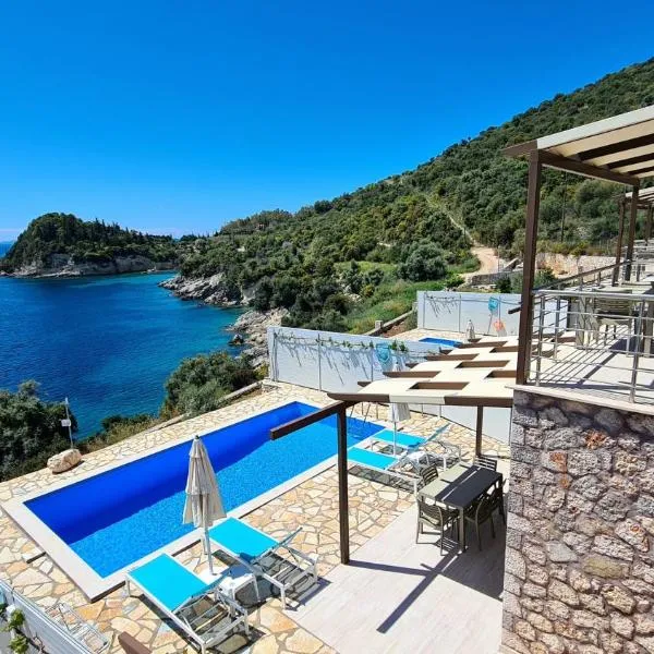 Amousso Beach Villas, hotelli Syvotassa