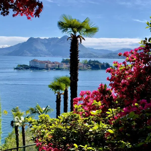 Appartamento vista Lago, giardino spiaggia a Stresa vista Isole Borromee e Golfo Borromeo - STRESAFLAT, hôtel à Stresa