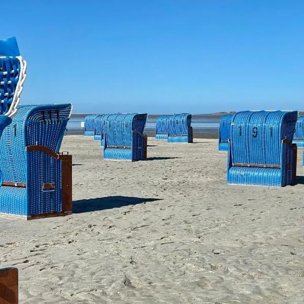 Ferienwohnung direkt am Deich - Seerobbe -, hotel en Dornum