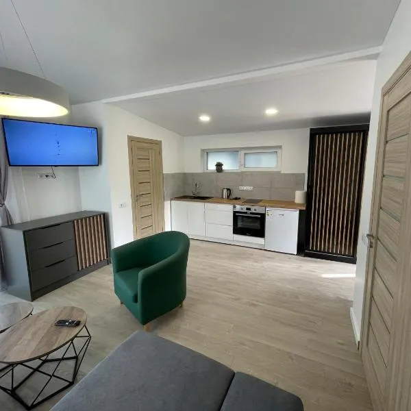 Apartamentai Biržuose, Cozy Modern Bungalows, hotell sihtkohas Biržai