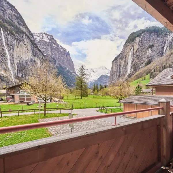 Apartment Mountain View, Luxury, Spacious with best Views – hotel w mieście Lauterbrunnen