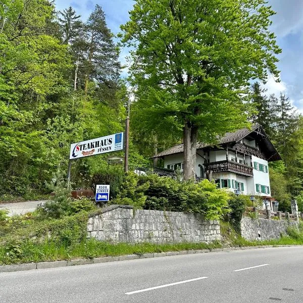 Pension Steakhaus Füssen, hótel í Füssen