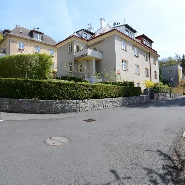 Privat Tři Kříže, hotell i Karlovy Vary