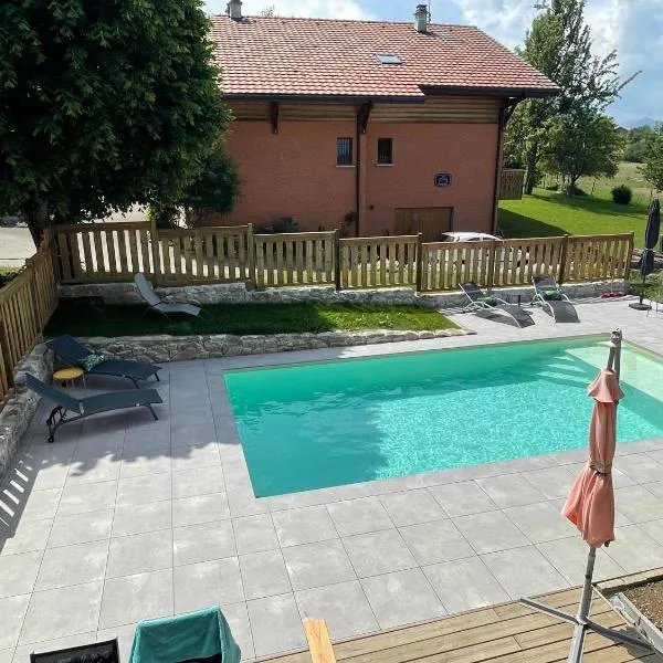 Maison d'hôtes des Bassins d'Oche, hotel di Saint-Paul-en-Chablais