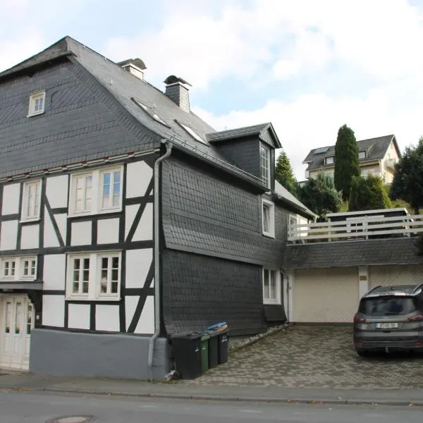 Ferienhaus Winterberg für 12 Personen Sauna Garten Garage Hund, hotell i Schmallenberg