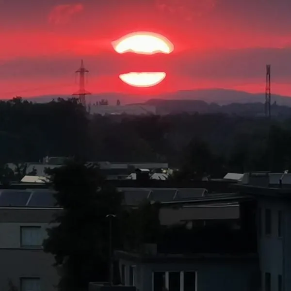 Skyline klimatisierte Dachgeschoss-Wohnung in Dornbirn mit Blick ins Rheintal, viešbutis Dornbirn