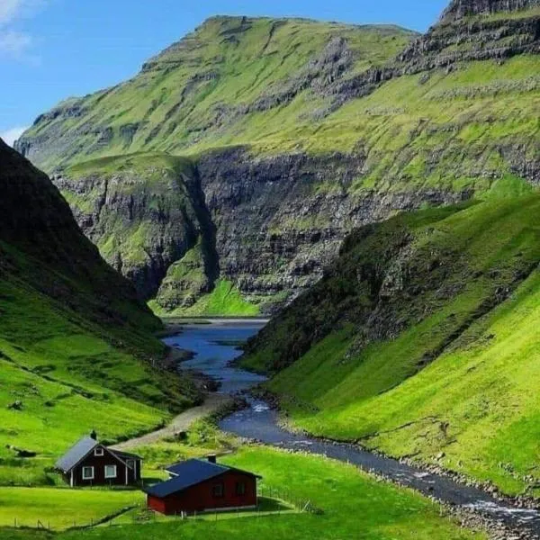 Viesnīca Cottage in Saksun pilsētā Tjørnuvík