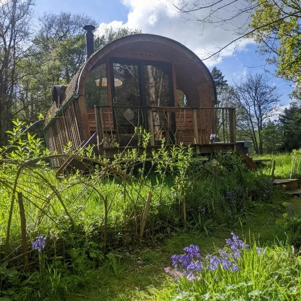 Caban Delor. Off-grid glamping experience. Walking distance into Caernarfon. 20-min drive to Snowdonia or Anglesey., hotel sa Caernarfon