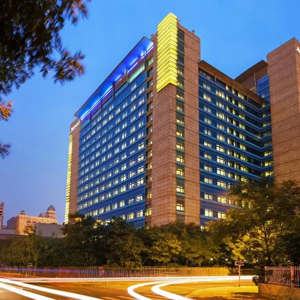 Marriott Executive Apartments Tianjin TEDA, hotel en Binhai