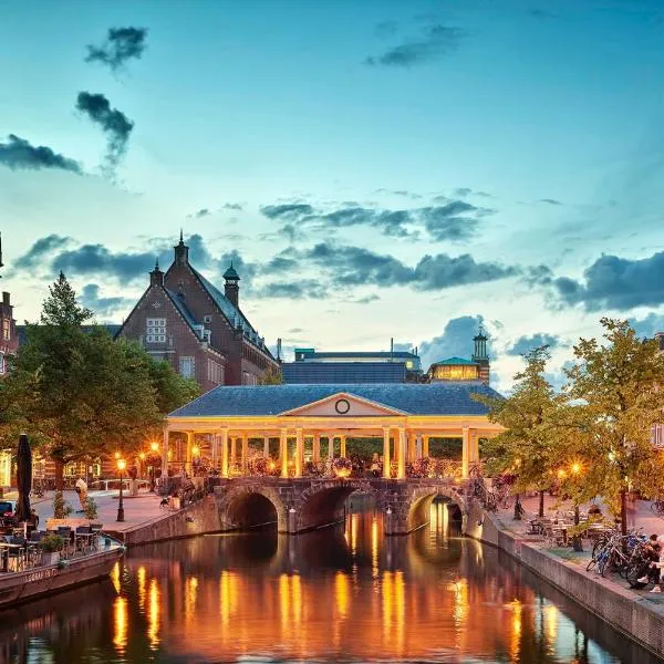 Leiden City Centre Canal View or Terrace View Apartments, hotell sihtkohas Leiden