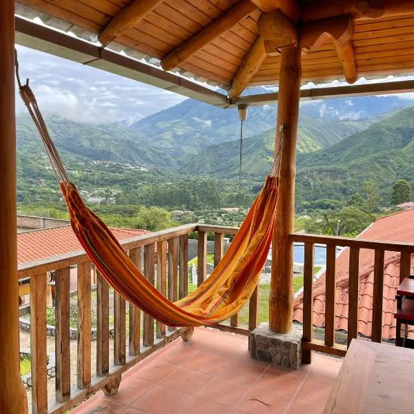 Vistabamba Ecuadorian Mountain Hostel, hotel u gradu 'Vilcabamba'