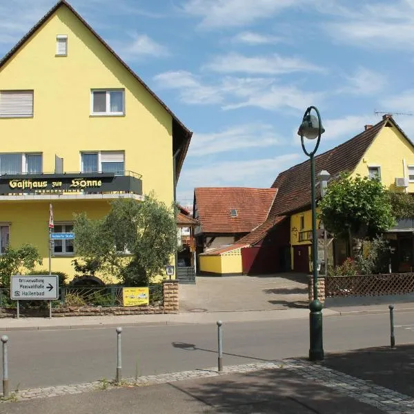 Gasthaus Zur Sonne, hotel en Friburgo de Brisgovia