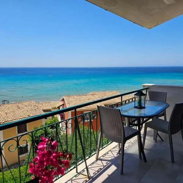 Corfu Glyfada Beach Apartments, viešbutis mieste Glifada