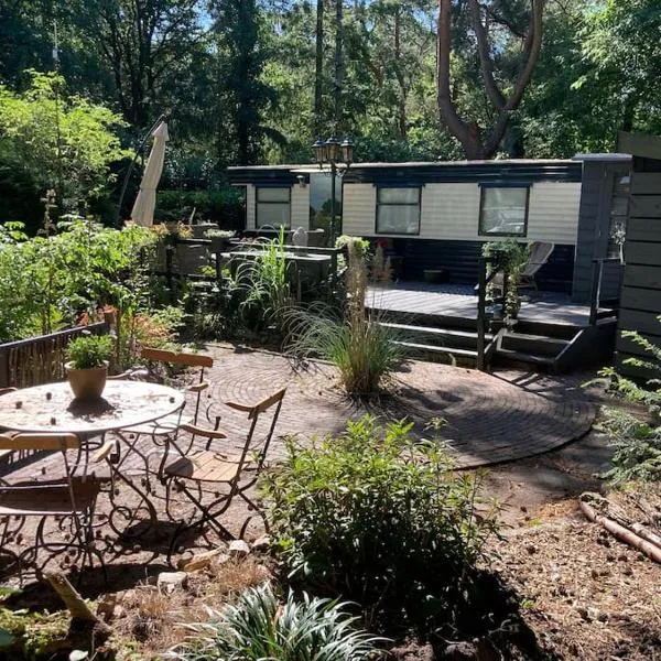 Sfeervol chalet in het bos, hotel u gradu Nunspet