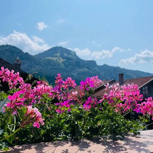 Berge, Wandern, Erholung pur! Fewo Tinka-Haus Katja, hótel í Sonthofen