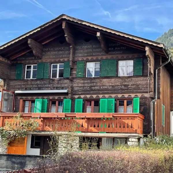 Chalet Nostalgie, hotel em Villars-sur-Ollon