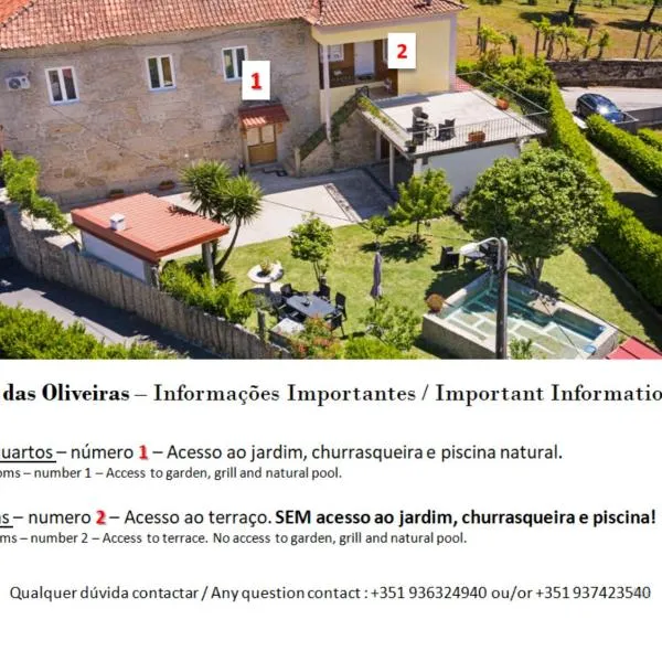 Quinta das Oliveiras, hotell i Arcos de Valdevez