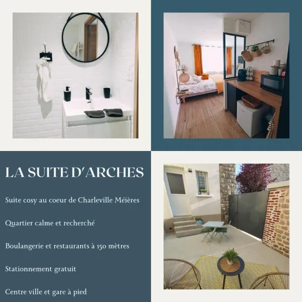 La suite d'Arches, hotel Charleville-Mézières-ben