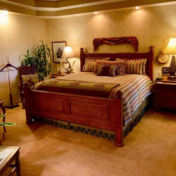 Yellowstone Cattle Baron EnSuite, Private Entrance & Parking - Prairie Rose B&B, מלון בשאיין