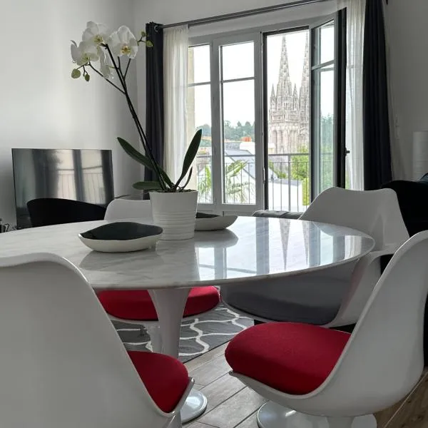 Appartement Design X - Hyper Centre - Parking Privé - Quimper, ξενοδοχείο σε Quimper